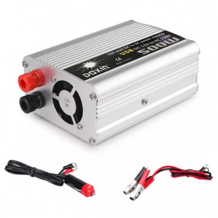 Инвертор DC 12V - AC 220V 300W к солнечная батарея